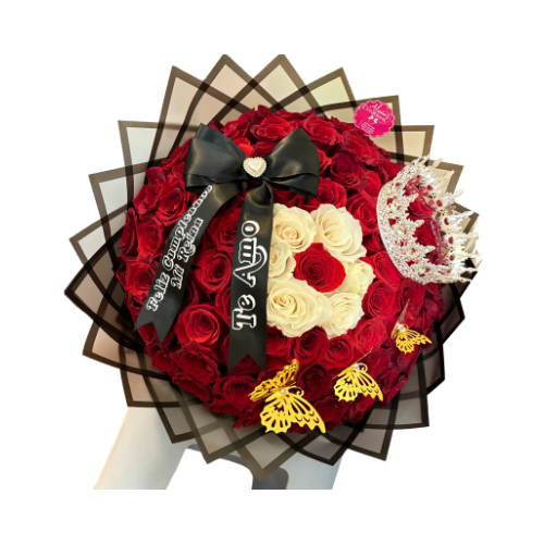 Throne of roses